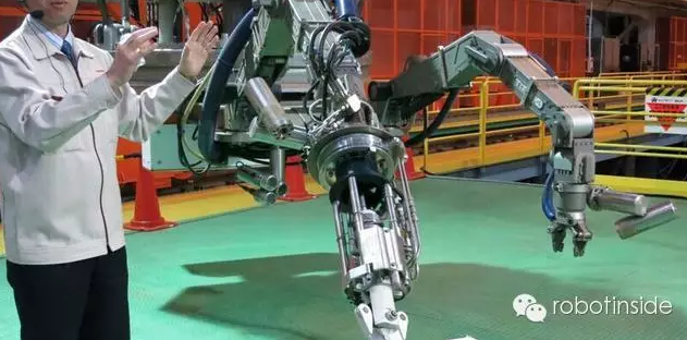 東芝開發(fā)出巨型機(jī)器人 協(xié)助清除福島核反應(yīng)堆