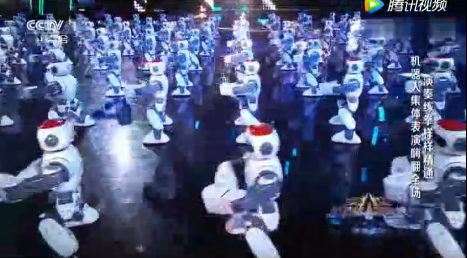 108個機器人同臺表演太極拳，震撼全中國！